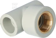 Łączniki, trójniki, kształtki - Trójnik PP z GW mosiężnym 25/3/4" Onnline - miniaturka - grafika 1