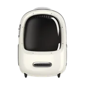 Sprzęt podróżny i transportery dla psów - PetKit Cat Carrier Breezy Dome 2 - Cream White - miniaturka - grafika 1