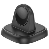 Akcesoria do smartwatchy - HOCO ładowarka indukcyjna do Samsung Watch 2,5W CW49 czarna - miniaturka - grafika 1