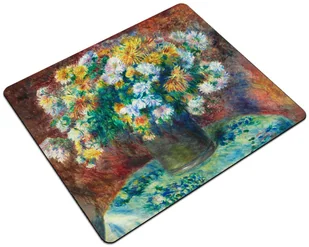 Podkładka Chryzantemy Pierre-Auguste Renoir 24x19cm - Podkładki pod mysz - miniaturka - grafika 1