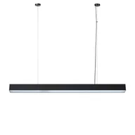 Lampy sufitowe - Nowoczesna lampa nad wyspę 120cm LP-1401/1P L BK SMART z serii LUCI L - miniaturka - grafika 1
