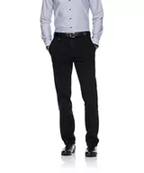 Spodenki męskie - EUREX by BRAX Męskie spodnie Ergo Cut Jeans ze ściągaczem Style Fred 321 Stretch, Black Black 09, 34W / 32L - miniaturka - grafika 1