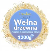 Akcesoria do pakowania - Wełna drzewna 1200g wypełniacz do paczek eko - miniaturka - grafika 1
