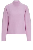Swetry damskie - BOSS Sweter damski C_fagda Knitted, Light/Pastel Pink680, M - miniaturka - grafika 1