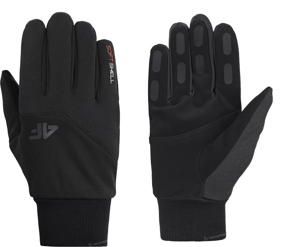 4F RÄKAWICZKI SOFTSHELLOWE DOTYK / rozm S