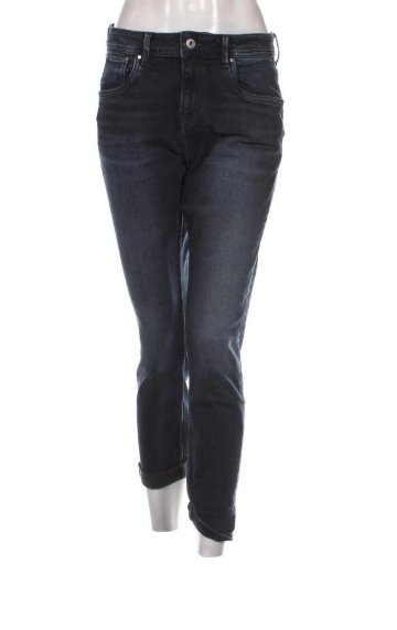 Pepe Jeans Granatowe Spodnie Jeansy Proste 27 P9C