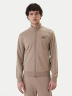 Bluzy męskie - EA7 Emporio Armani Bluza 8NPM31 PJVRZ U6167 Beżowy Regular Fit - miniaturka - grafika 1