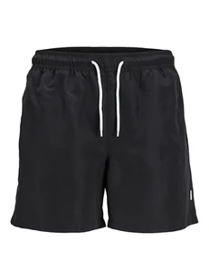 Jack & Jones Szorty kąpielowe "Aruba" w kolorze czarnym - Kąpielówki męskie - miniaturka - grafika 1