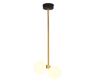 Lampy sufitowe - Jupiter 1919 - Żyrandol on a pole LUNA 2xG9/40W/230V mosiądz/czarny - miniaturka - grafika 1