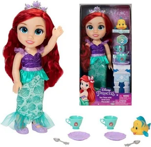 LALKA KSIĘŻNICZKA ARIEL Z AKCESORIAMI TEA TIME DISNEY - Lalki dla dziewczynek - miniaturka - grafika 1