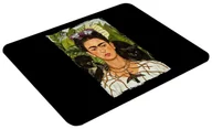 Podkładki pod mysz - Podkładka Autoportret z cierniowym naszyjnikiem i kolibrem Frida Kahlo 60x40cm - miniaturka - grafika 1