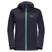 Kurtki damskie - Damska kurtka Jack Wolfskin Highest Peak 2.5L Graphite L - miniaturka - grafika 1