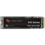 Dyski SSD - Seagate 2TB M.2 PCIe Gen5 NVMe FireCuda 540 - miniaturka - grafika 1