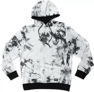 Bluzy męskie - bluza męska FALLEN JAH PO HOODIE Black Tie Dye (Tommy Sandoval) - grafika 1