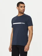 Koszulki męskie - Boss T-Shirt 50517970 Granatowy Slim Fit - miniaturka - grafika 1