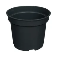 Donice - Doniczka produkcyjna śr.21 cm 4l czarna Donkwiat - miniaturka - grafika 1