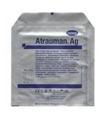 Apteczki i materiały opatrunkowe - Hartmann Paul Polska Opatrunek Atrauman AG z maścią 10x 10 cm na trudno gojące się rany 1 sztuka 9047836 - miniaturka - grafika 1