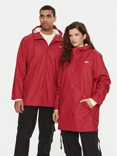 Hunter Kurtka przeciwdeszczowa HARU0003242 Czerwony Regular Fit - Kurtki damskie - miniaturka - grafika 1