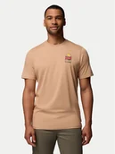 Koszulki męskie - Columbia T-Shirt Explorers Canyon™ 2036451 Beżowy Regular Fit - miniaturka - grafika 1