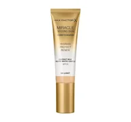Podkłady do twarzy - Max Factor Max Factor - MIRACLE SECOND SKIN - HYBRID FOUNDATION - Podkład nawilżający z filtrem SPF20 - 30 ml - 03 - LIGHT - miniaturka - grafika 1