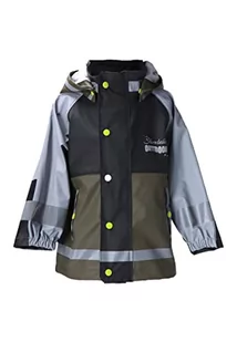 Sterntaler Funktions-Regenjacke Płaszcz przeciwdeszczowy Funkcjonalny Dzieci, ciemnozielony, 104 - Kurtki i płaszcze dla chłopców - miniaturka - grafika 1