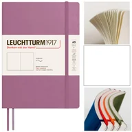 Szkolne artykuły papiernicze - LEUCHTTURM1917 Notatnik Notes Medium A5 Gładki miękka oprawa szkicownik - miniaturka - grafika 1