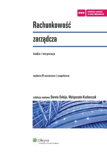 Rachunkowość zarządcza - Analiza i interpretacja - Wolters Kluwer - Finanse, księgowość, bankowość - miniaturka - grafika 1