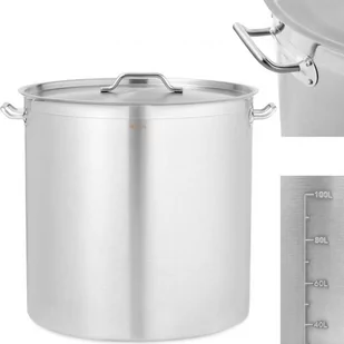 ROYAL CATERING Garnek indukcyjny - 130 l - Royal Catering - 550 mm ROYAL CATERING 10012347 RC-SSIP130 10012347 RC-SSIP130 - Garnki - miniaturka - grafika 1