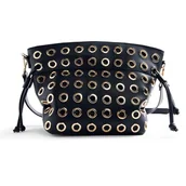 Torebki damskie - GIOSEPPO Damska torba Waubun, czarna/biała, Bolso Shopper, czarny/biały, Bolso shopper - miniaturka - grafika 1