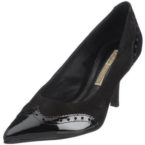 Buffalo 5180-280 Damskie czółenka skóra czarna, czarny - czarny - 41 EU