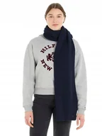Apaszki i szaliki męskie - NOWY Szalik TOMMY HILFIGER ZIMA PREZENT SZAL TH GRANATOWY - miniaturka - grafika 1