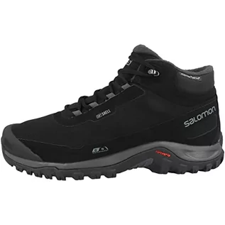 Buty dla dziewczynek - Salomon Męskie Buty SHELTER CS WP BLACK/EBONY/BLACK L41110400 - grafika 1