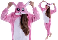 Piżamy chłopięce - Króliczek Królik Piżama Kigurumi Onesie 158 164 - miniaturka - grafika 1
