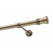 Karnisze - Karnisz DECASTYL Capri Pojedynczy 400 cm Mosiądz antyczny - miniaturka - grafika 1