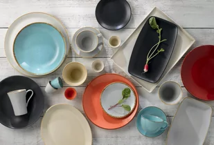 DZBANEK DO HERBATY KAWY ASHEN 500 ml PORCELANA PORLAND SEASON SZARA - Dzbanki i imbryki - miniaturka - grafika 4