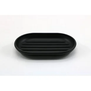 Mydelniczka SIMPLY czarny - Mydelniczki i dozowniki mydła - miniaturka - grafika 1