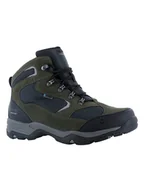 Buty trekkingowe męskie - Hi-Tec Botki trekkingowe "Storm" w kolorze khaki - miniaturka - grafika 1