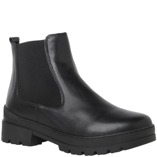 Ganter Damskie sztyblety GELA-G, 37,5 EU, czarny, 37.5 EU
