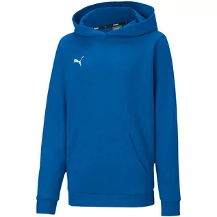 Odzież sportowa dziecięca - Bluza dla dzieci Puma teamGOAL 23 Casuals Hoody Jr niebieska - grafika 1