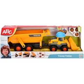 Samochody i pojazdy dla dzieci - Koparka DICKIE TOYS ABC Volvo Tracey Trailer 204119007 - miniaturka - grafika 1