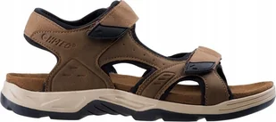 Hi-Tec SANDAŁY LUCIBEL DARK BROWN/BLACK 43 - Sandały męskie - miniaturka - grafika 1