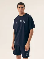 Piżamy damskie - Piżama męska Sol Henderson granatowy XL - miniaturka - grafika 1