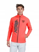 Bluzy narciarskie - Bluza Rossignol męska New Hero Classique Clim czerwona - miniaturka - grafika 1