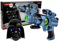 Zabawki militarne - Gwiezdne Wojny Pistolet + Maska Lord Vader - miniaturka - grafika 1