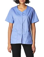 Kurtki damskie - WonderWink 200ACEILXL Wonder Work damska kurtka z krótkim rękawem, Ceil Blue, standardowy rozmiar XL - miniaturka - grafika 1