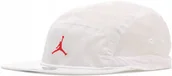 Czapki i chusty sportowe męskie - CZAPKA Z DASZKIEM JORDAN 918441-100 BIAŁA LETNIA - miniaturka - grafika 1