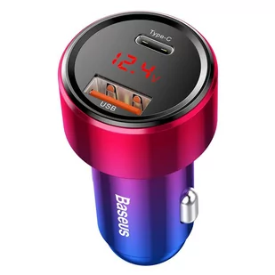 Baseus Magic Series PPS - ładowarka samochodowa Quick Charge 4.0+ / QC3.0 45W 6A czerwony (CCMLC20C-09) - Ładowarki samochodowe - miniaturka - grafika 4