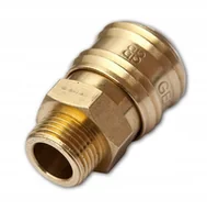 Inne akcesoria do nawadniania - Szybkozłącze Gz 1/2 Mosiądz Se2-4Sm Bradas - miniaturka - grafika 1