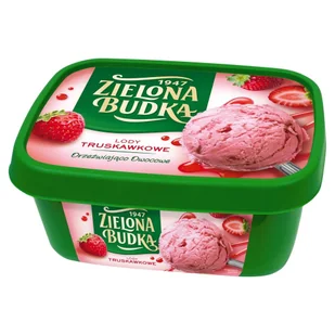 Zielona Budka - Lody truskawkowe - Lody i desery lodowe - miniaturka - grafika 1