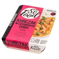 Szybkie dania obiadowe - So Food Kurczak w czerwonym curry z ryżem 330 g - miniaturka - grafika 1